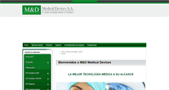 Desktop Screenshot of mydmedical.com